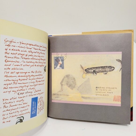 Griffin & Sabine, Sabine's Notebook, The Golden Mean by Nick Bantock Book Lot - Picture 10 of 11